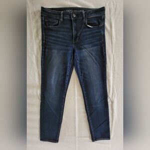 American Eagle Skinny Jeans Dark Wash 12 Regular